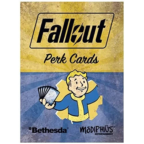 FALLOUT RPG 2D20 PERK CARDS - New Collectibles - A7332z