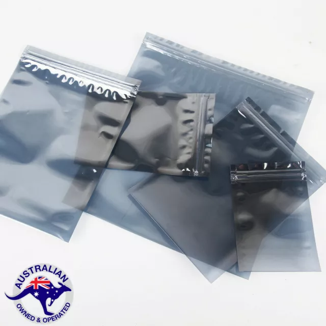 Heavy Duty ESD Anti-Static Tough Shielding Bag Translucent Zip Lock Resealable