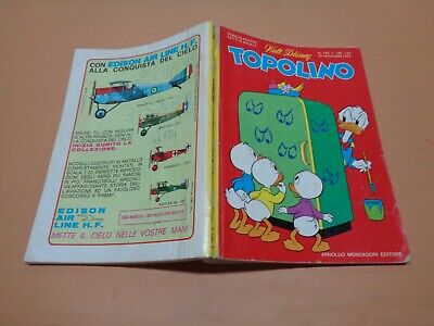 Topolino N° 783 Originale Mondadori Disney Molto Buono 1970 Bollini