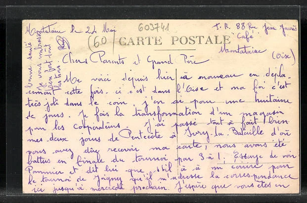 CPA Montataire, Rue de la Gare 2