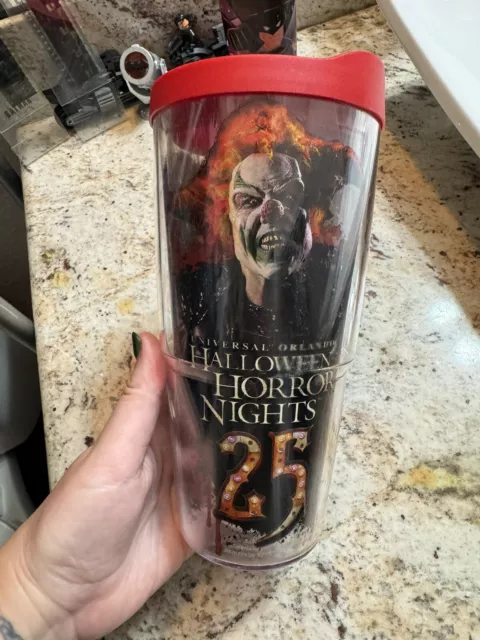 Universal Studios Halloween Horror Nights 25 Large 24 Oz Tervis Hot and Cold Cup