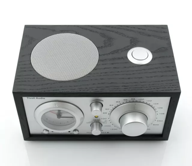 Tivoli Audio Model Three BT Schwarz / Silber 3