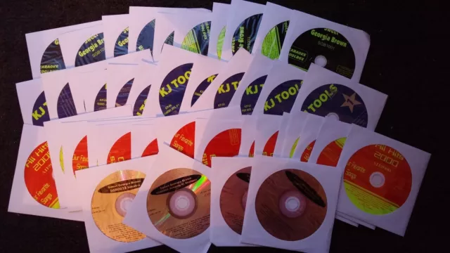 42 Karaoke Cdg Discs Set Cd+G 600+ Songs Rock,Oldies,Pop,Country Lot Music