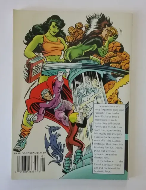 Fantastic Four vs the X-Men TPB (Marvel 1990) Chris Claremont softcover 2