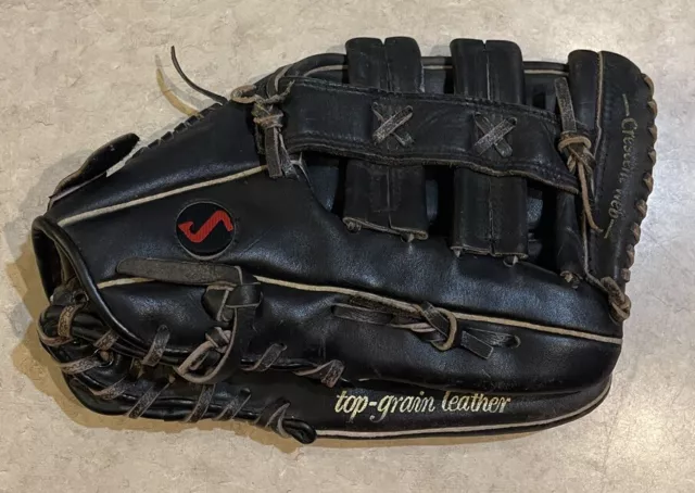 Spalding Competition Series SC14-B Baseball Black 42-9905+ Leather Glove RHT