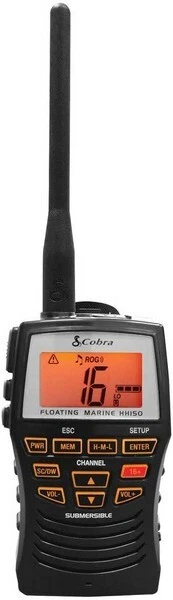 Cobra marine MR HH150FLTE, VHF portatile 29.661.02