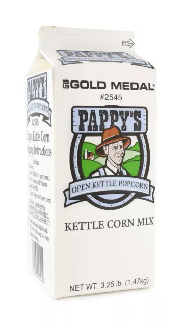 3.25 lbs Pappy's Kettle Corn Mix
