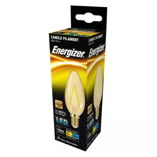 Energizer LED Energiesparlampe, E14, 2,6 W, warmweiß