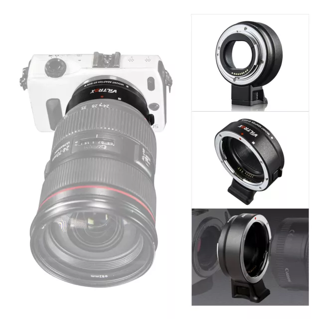 Viltrox Auto Focus Lens Adapter for Canon EF EF-S lens to EOS M M1 M2 M3 camera 3