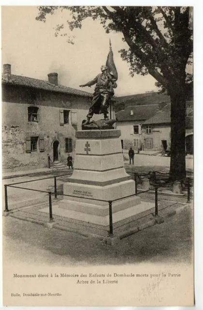 DOMBASLE SUR MEURTHE - Meurthe et Moselle - CPA 54 - le monument du soldat