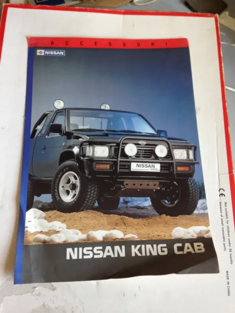  NISSAN KING CAB 90s Line Accesorios Depliant Brochure Italiano EUR 14, 90 - PicClick IT