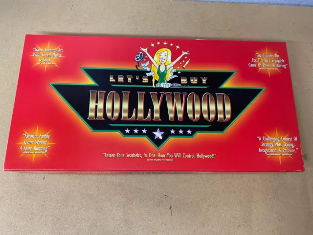 Let's Buy Hollywood Brettspiel mit Anleitung und Box komplett 10