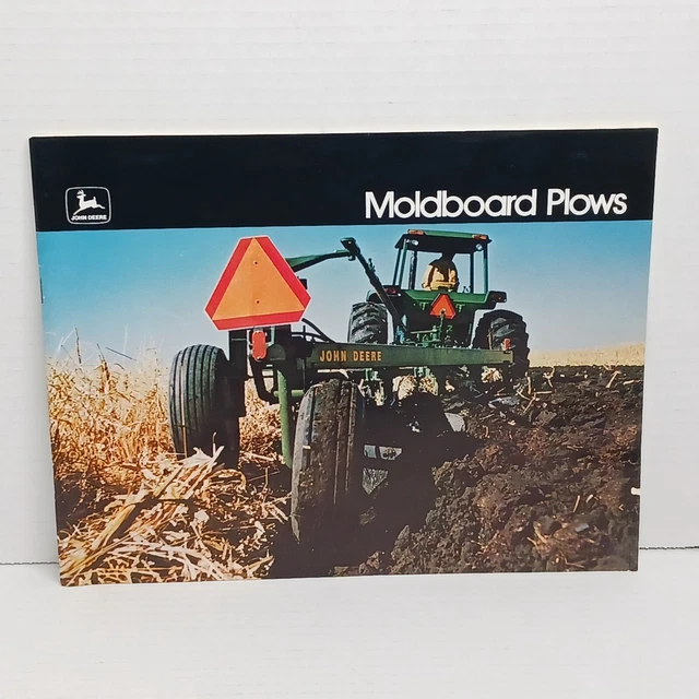 Vintage John Deere Tractor Moldboard Plows Informational Booklet
