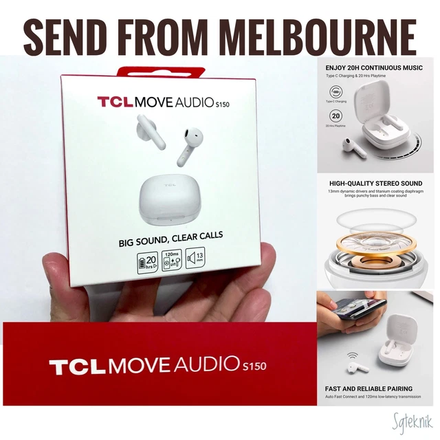 Tcl s150 true wireless earbuds deals
