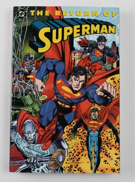 The Return of Superman: 1993 DC Comics Graphic Novel Paperback TPB