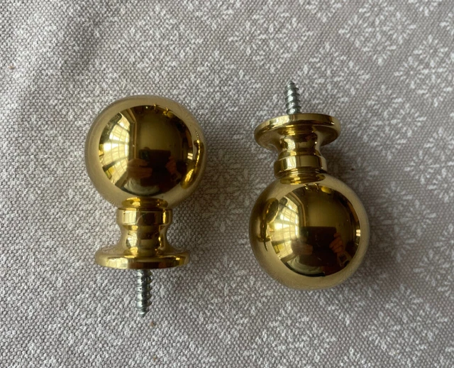 Lot De 2 Embouts INSPIRE, Blanc, Brillant Pour Tringle à Rideau Boule Diam 20 Mm 70538685
