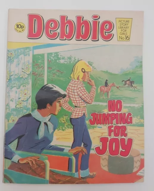 DEBBIE Picture Story Library For Girls - No. 16 No Jumping for Joy - 1981