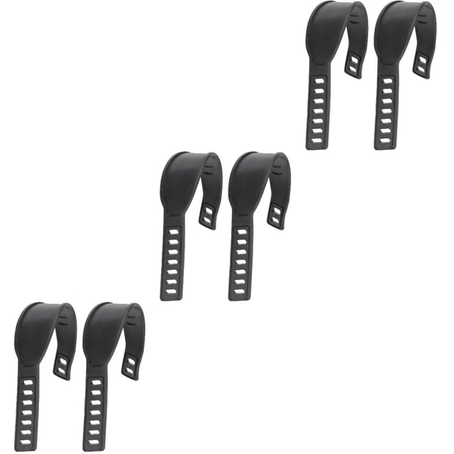3 Pairs Toe Clip Pedals Pedal Strap Exercise Bike Feet