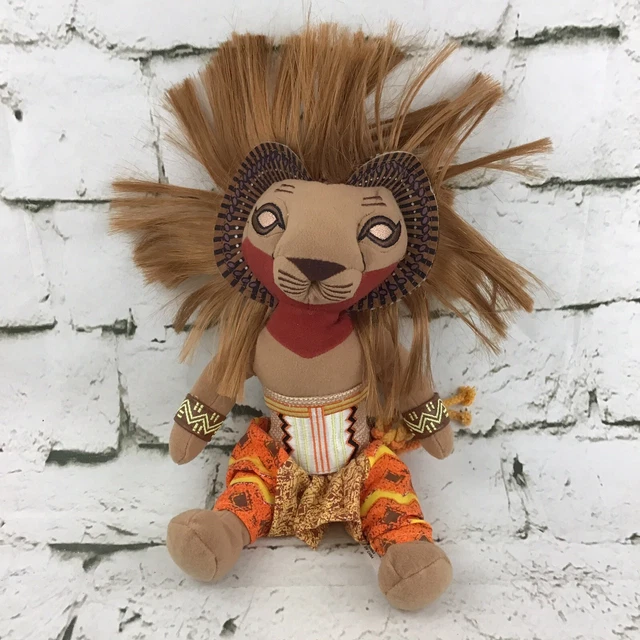 DISNEY THE LION King Broadway Musical Simba Plush Doll Stuffed