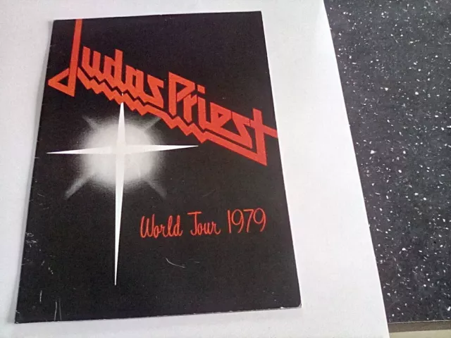 JUDAS PRIEST Official Concert Programme World Tour 1979