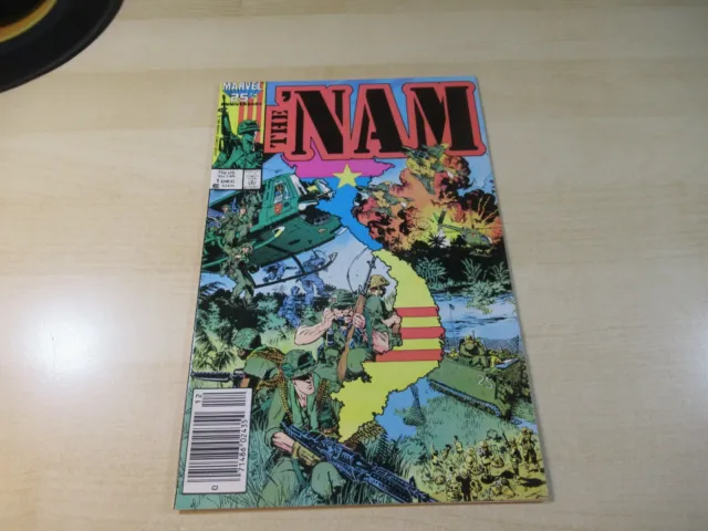 The 'Nam #1 Marvel Copper Age High Grade Newsstand Variant Edition