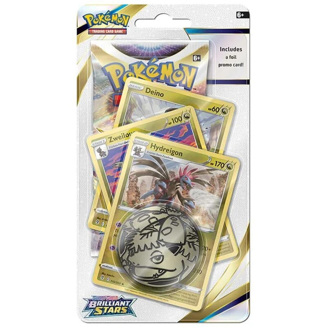 Pokémon Stelle Brillanti Premium Checklane Booster Blister Hydreigon