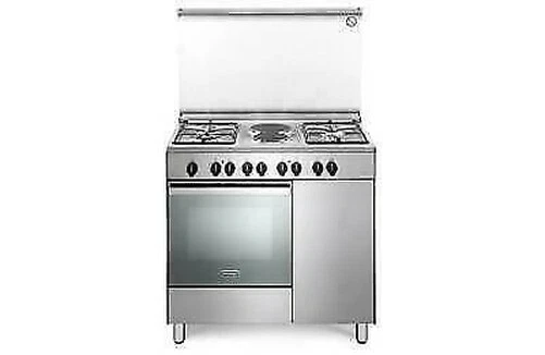 Delonghi DEMX96B42ED Cuisine 4 Feux 2 Plaques Four Elet. Multifonctions Inox