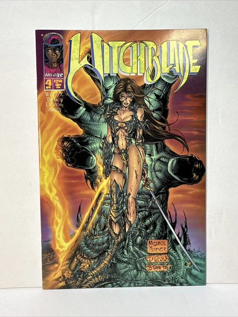 Witchblade #4 1996 Top Cow/Image David Wohl, D-Tron & Michael Turner Cover NM