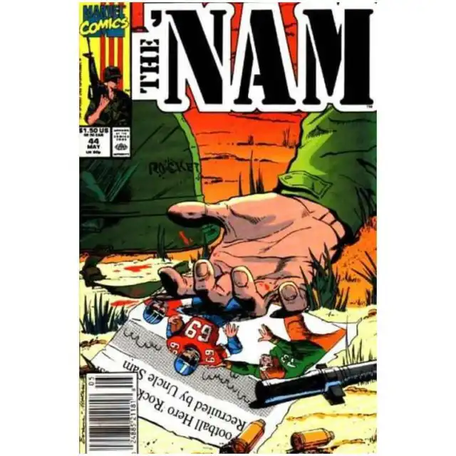 Nam (1986 series) #44 in Very Fine condition. Marvel comics [k&