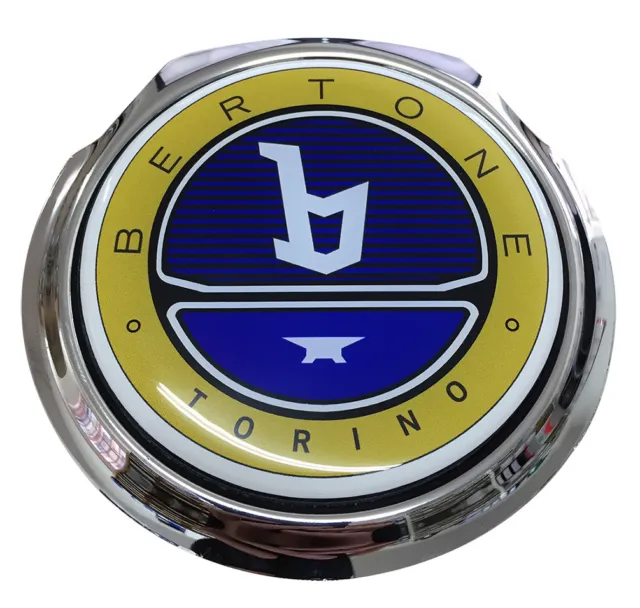 Bertone Colour Design Car Grille Badge - FREE FIXINGS