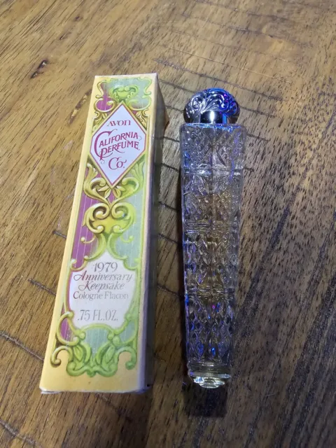 Vintage 1979 Avon California Perfume Co. Anniversary Keepsake