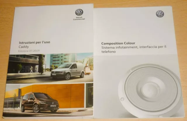 Volkswagen CADDY uso manutenzione.VW Caddy Istruzioni per l'uso 2019