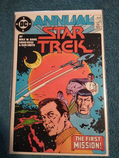 DC Comics STAR TREK ANNUAL #1 1985