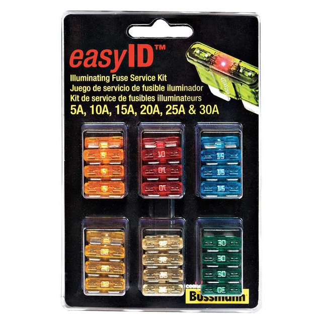 BUSSMANN ATM-ID-SK Automotive Blade Fuse Kit,36,ATM-ID