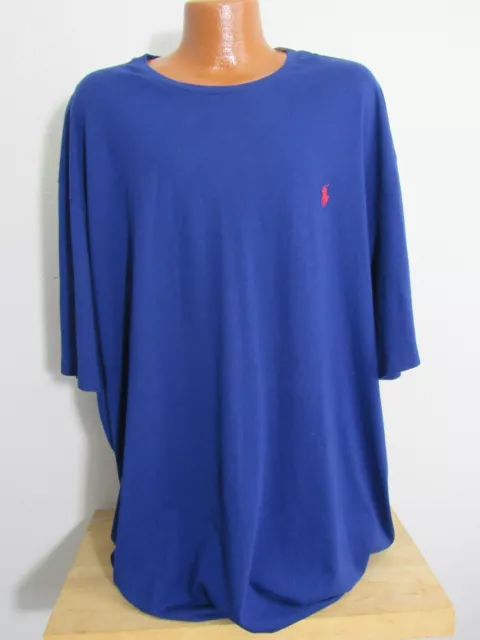 POLO RALPH LAUREN 2XLT NWT Blue Crew Neck T-Shirt New! $28.95 - PicClick