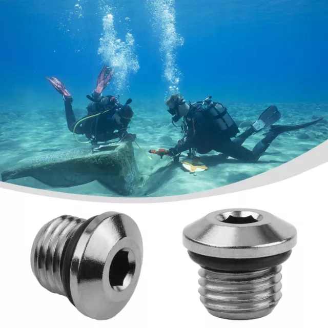 Scuba Diving LP e regolatore spina porta | materiale rame | anello O a prova di perdite