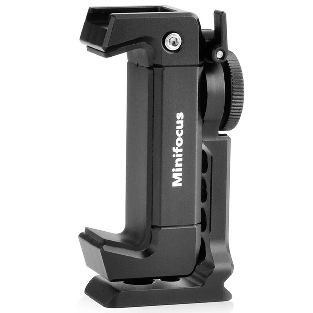 Smartphone Tripod Mount Adapter Universal Phone Clip Holder 360 Rotation Mobile