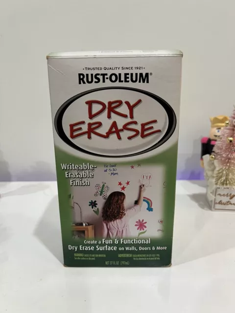 Rust Oleum Dry Erase Paint Kit 27oz