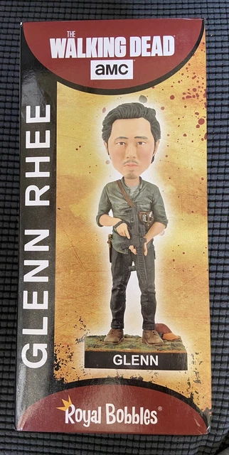 The Walking Dead Royal Bobbles Glenn Rhee Bobblehead LE NIB