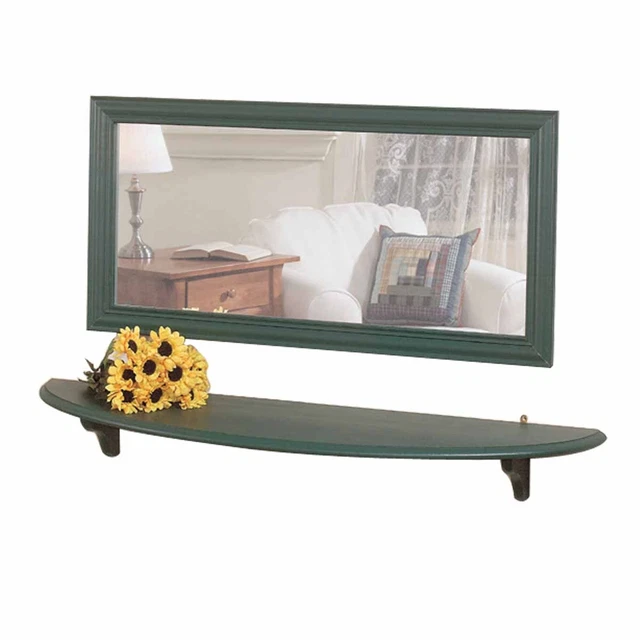 Bathroom Shelves Bayberry Green Pine 43 3/4"W | Renovator's Supply