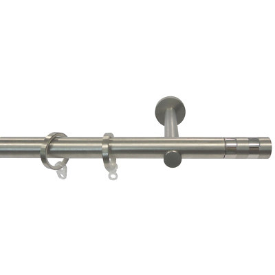 in acciaio inox Diametro 30 mm Supporto da parete per palo delle tende Barras de cortina acciaio INOX 