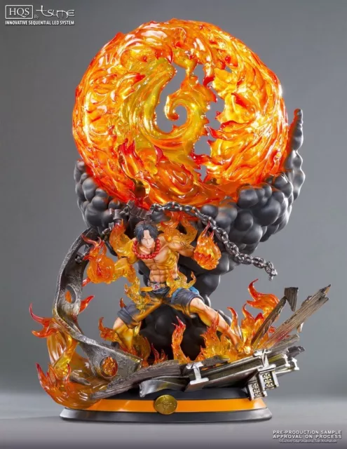 ONE PIECE MRC&YUME THE DEATH OF Portgas D.ACE Large Resin Limited