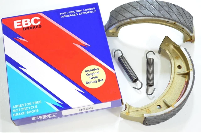 Grooved Organic Brake Shoes EBC 802G