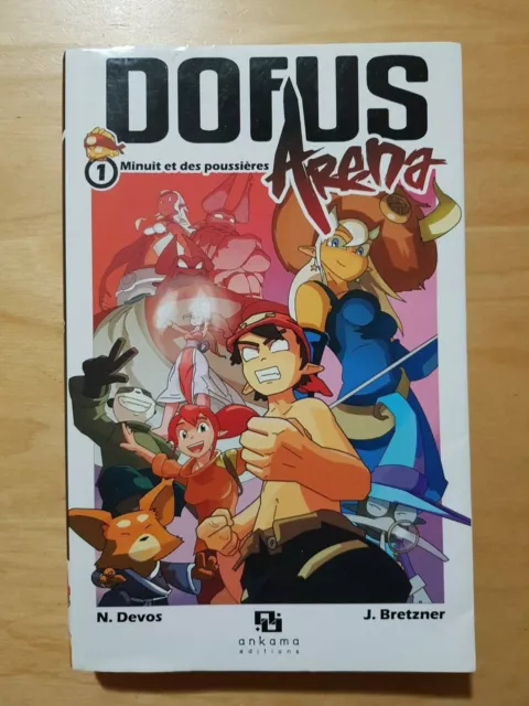 Manga Dofus Arena tome 1 Minuit et des poussières de N. Devos et J.Bretzner