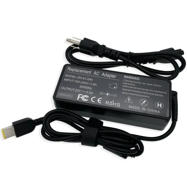 90W AC Adapter Charger Power Cord For Lenovo ThinkCentre Tiny-in-One 23 Monitor