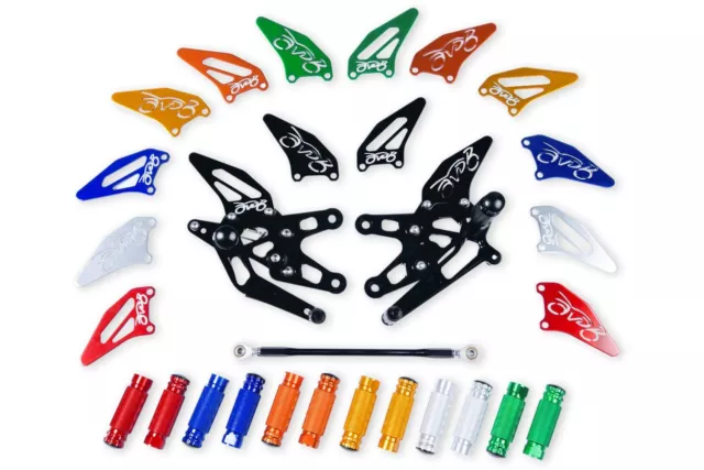 Racing Adjustable AVDB Rearsets Footrest 7 colors KTM DUKE 125 250 390 2017-2020