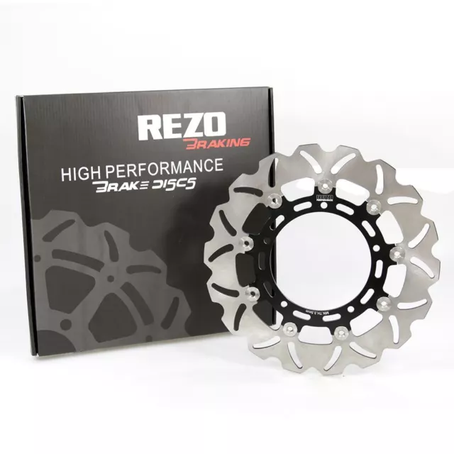 Rezo Wavy Front Brake Rotor Disc for Yamaha XT 1200 Z Super Tenere 10-12