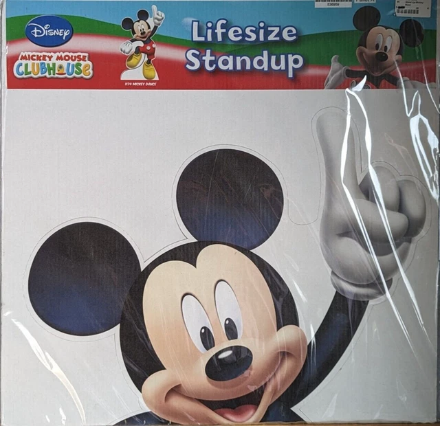MICKEY MOUSE CLUBHOUSE DISNEY Lifesize CARDBOARD STANDUP STANDEE Cutout ...