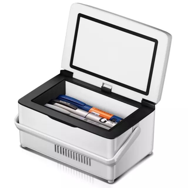 Caja de enfriador médico para unidad de almacenamiento en frío de insulina para diabéticos