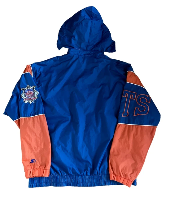 Vintage New York Mets Starter MLB Baseball Jacket Windbreaker Size M